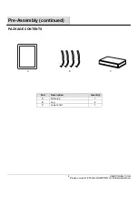 Preview for 4 page of HAMPTON BAY SPRING HAVEN PATIO RECTANGULAR COFFEE TABLE Use And Care Manual