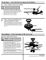 Preview for 25 page of HAMPTON BAY ST. DAVID 91344 Use And Care Manual