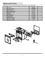 Preview for 13 page of HAMPTON BAY Templeton Electric Fireplace Use And Care Manual