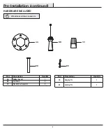 Preview for 4 page of HAMPTON BAY TUCSON 51548 Use And Care Manual