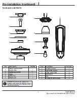 Preview for 5 page of HAMPTON BAY TUCSON 51548 Use And Care Manual