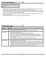 Preview for 14 page of HAMPTON BAY TUCSON 51548 Use And Care Manual