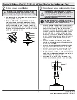 Preview for 23 page of HAMPTON BAY WELLSTON EF200B-44 Use And Care Manual