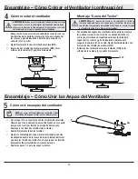 Preview for 24 page of HAMPTON BAY WELLSTON EF200B-44 Use And Care Manual