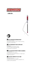 Hamron 009028 Operating Instructions Manual preview