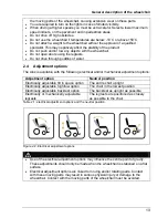 Preview for 13 page of Handicare Alex General User Manual