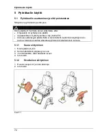 Preview for 72 page of Handicare Alex General User Manual