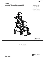 Handicare Combi User Manual preview