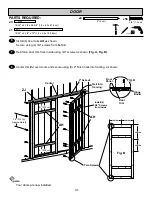 Preview for 43 page of Handy Home Products MONARCH Assembly Manual