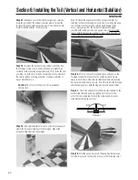 Preview for 22 page of Hangar 9 Clipped-wing Taylorcraft Instruction Manual