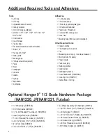 Preview for 4 page of Hangar 9 Extra 330S User Manual