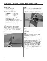 Preview for 8 page of Hangar 9 Extra 330S User Manual