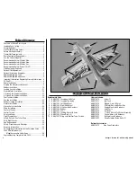 Preview for 2 page of Hangar 9 Funtana 125 Assembly Manual