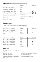 Preview for 7 page of Hanhart PROFIL 25 Guarantee & Instructions For Use