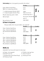 Preview for 13 page of Hanhart PROFIL 25 Guarantee & Instructions For Use