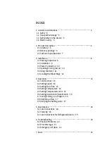 Preview for 3 page of Hanil Component R12 Operation Manual