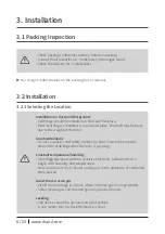 Preview for 8 page of Hanil Component R12 Operation Manual