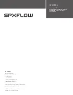 Preview for 12 page of HANKISON SPXFLOW HF Series Instruction Manual