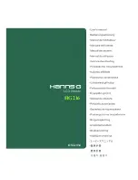 Hanns.G HG-216DPB User Manual preview