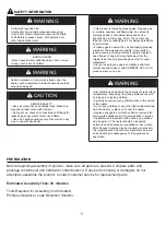 Preview for 5 page of Hanover 9710203 User Manual