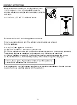 Preview for 9 page of Hanover 9710203 User Manual