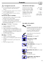 Preview for 3 page of Hans Grohe AXOR Carlton 17430 Series Instructions For Use/Assembly Instructions