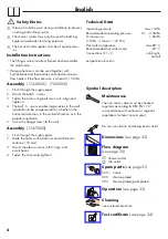 Preview for 4 page of Hans Grohe AXOR Carlton 17430 Series Instructions For Use/Assembly Instructions