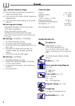 Preview for 8 page of Hans Grohe AXOR Carlton 17430 Series Instructions For Use/Assembly Instructions