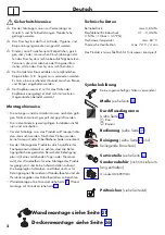 Preview for 2 page of Hans Grohe AXOR Front 26021000 Instructions For Use/Assembly Instructions