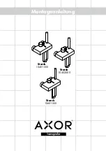 Hans Grohe AXOR Starck 10401 Series Installation Instructions Manual preview