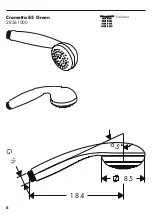 Preview for 6 page of Hans Grohe Crometta 85 Green 28561000 Installation Instructions Manual