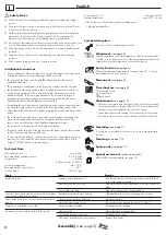 Preview for 2 page of Hans Grohe Crometta E240 Showerpipe 26185000 Instructions For Use/Assembly Instructions