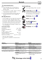 Preview for 3 page of Hans Grohe Decor 31940223 Instructions For Use/Assembly Instructions