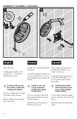 Preview for 6 page of Hans Grohe E 04352 0 Series Installation/User Instructions/Warranty