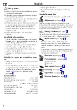 Preview for 4 page of Hans Grohe Ecostat Comfort Series Instructions For Use/Assembly Instructions