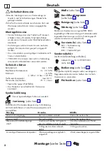 Preview for 2 page of Hans Grohe Focus M42 150 1jet 71814000 Instructions For Use Manual