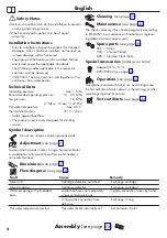 Preview for 4 page of Hans Grohe Focus M42 150 1jet 71814000 Instructions For Use Manual