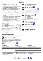 Preview for 6 page of Hans Grohe Focus M42 150 1jet 71814000 Instructions For Use Manual