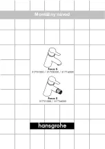 Preview for 81 page of Hans Grohe Focus S 31701000 Assembly Instructions Manual