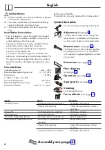 Preview for 4 page of Hans Grohe Logis 71400000 Instructions For Use/Assembly Instructions