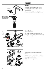 Preview for 6 page of Hans Grohe Metris S Installation Instructions / Warranty