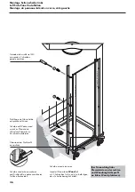 Preview for 36 page of Hans Grohe Pharo Duschtempel 100 Quadra ML40L 29 36... Installation Instructions Manual