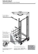 Preview for 38 page of Hans Grohe Pharo Duschtempel 100 Quadra ML40L 29 36... Installation Instructions Manual