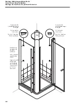 Preview for 44 page of Hans Grohe Pharo Duschtempel 100 Quadra ML40L 29 36... Installation Instructions Manual