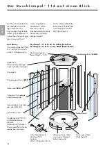 Preview for 4 page of Hans Grohe PHARO Duschtempel 115 EL 40 Manual