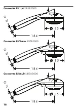 Preview for 20 page of Hans Grohe Porter'C 27521 Series Assembly Instructions Manual