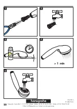 Preview for 22 page of Hans Grohe Porter'C 27521 Series Assembly Instructions Manual