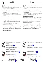 Preview for 14 page of Hans Grohe PuraVida 41501000 Instructions For Use/Assembly Instructions