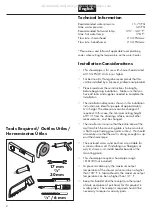 Preview for 2 page of Hans Grohe Raindance Showerpipe 27165 1 Series Installation/User Instructions/Warranty