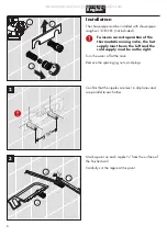 Preview for 6 page of Hans Grohe Raindance Showerpipe 27165 1 Series Installation/User Instructions/Warranty